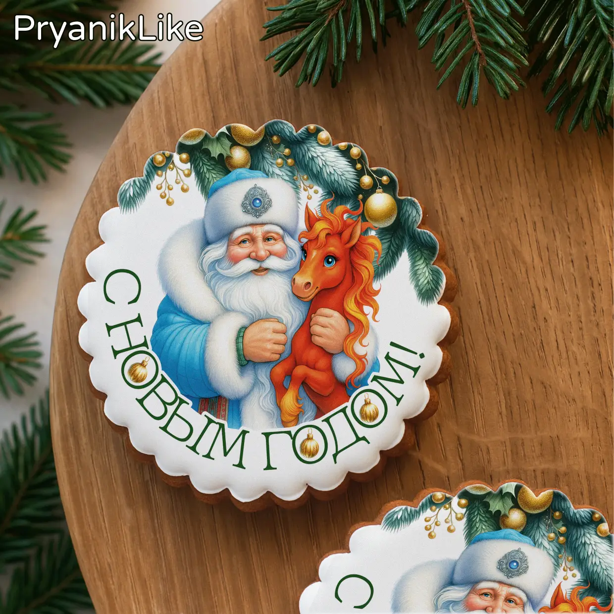 Круглые открытки 03